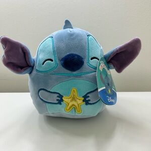 Disney Stitch Holding a Star Squishmallow